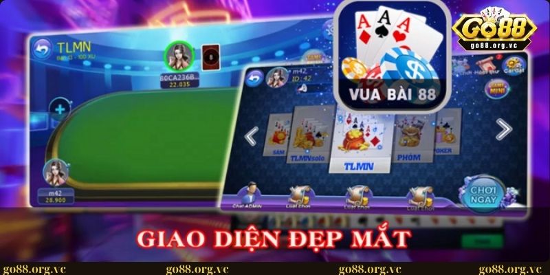 Giao diện và trải nghiệm người dùng tại game Vuabai88